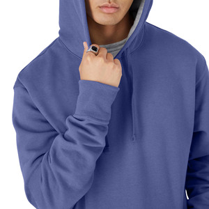 Wholesale Heavyweight With Drawstring <b>Pullover</b> <b>Men's</b> Hoodies Custom Digital Print logo Breathable Cotton Oversized Hoodies <b>Men</b> - Product Image 2