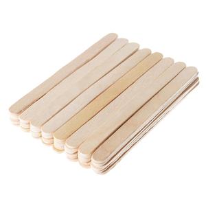 Çevre dostu biyobozunur ahşap dondurma çubukları tek kullanımlık Popsicle karıştırma çubukları - Product Image 1