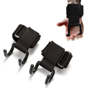 Best High Quality Gym <b>Women</b> Weightlifting Hook Double Loop Custom Logo <b>Weight</b> Lifting - Product Image 2