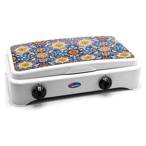 IBIZA 5326GP PFO26BGPGMIBZ Cocina de Gas LPG de 2 Zonas, Tamaño 48x29x12cm, Placa de Cocción de Gas de Doble Zona - Product Image 1