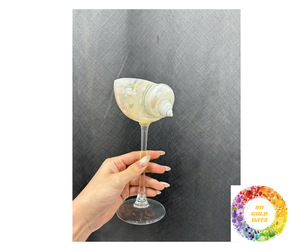 Copas de cóctel Artisan Seashell: copas de vino de concha natural, forrado en plata, ofertas a granel para regalos de fiesta, envío rápido - Product Image 6