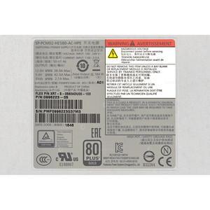 756486-001 Fuente de Alimentación HPE de 580W para 3PAR 8000 Reacondicionada - Product Image 4