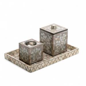 Quemador de Incienso de Lujo de Nácar para Ramadán, Regalo al por Mayor, Elegante Decoración para el Hogar de Oriente Medio, de Vietnam - Product Image 1