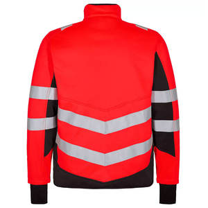 Vestes de sécurité imperméables de haute qualité, personnalisées, pour hommes, en softshell, avec réflecteur haute visibilité, pour la construction et la sécurité - Product Image 2