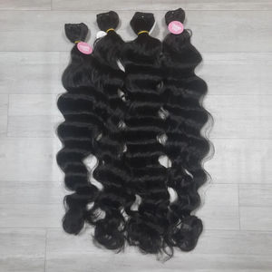 [VENDEUR RÉPUTABLE] prix d'usine vague naturelle vietnamienne vierge et faisceaux de fermeture de vague profonde lâche du fournisseur NAH - Product Image 1