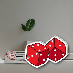 Outil d'extension de cils magnétique en acrylique rouge à marque privée, écologique, réutilisable, en forme de fleur, de diamant, d'ovale - Product Image 6