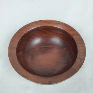 Bols en bois émaillés polis à motif de fleurs et de feuilles de cerisier, décoration de fête vintage en provenance d'Inde, vente en gros écologique - Product Image 1