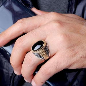 High Quality Turkish Jewelry Agate <b>Ring</b> <b>Mens</b> Luxury 925 Sterling <b>Silver</b> <b>Ring</b> Natural Stone Wholesale Jewelry From Turkey - Product Image 6