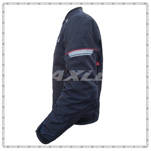 Chaqueta de Motocicleta Corta de Textil para Hombre, Fabricante OEM, Ropa Ligera para Conducción Urbana, para Exportación a Granel - Product Image 3
