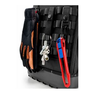 Knipex KNI002150LE X18กล่องเครื่องมือพลาสติกแบบแยกส่วนความจุ18L แบบพกพาและว่างสูงสุดโหลด15กก. สำหรับเก็บเครื่องมือ - Product Image 2