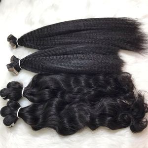 Vente en gros Paquets Trame Kinky Straight Grand Stock de Cheveux Vierges de Qualité Supérieure 100% Cheveux Bruts, Cheveux de Toutes les Couleurs, Cheveux Bruts Vietnamiens - Product Image 3