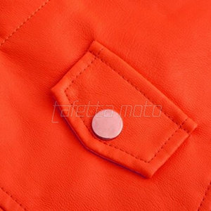Blouson en cuir de moto PU, blouson en cuir de moto de haute qualité, taille adulte, blouson en cuir de moto pour femme - Product Image 3