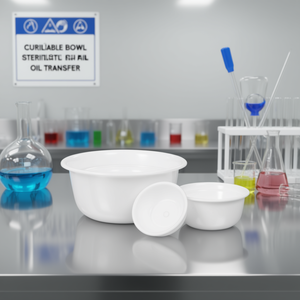 Burkle GmbH Laboratory <b>Bottles</b> <b>Sterilisable</b> Bowls for Chemical <b>and</b> Oil Transfer - Product Image 3