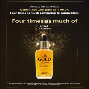 Lot de 2 ampoules Gold Prime 24K (50ml) de soins de la peau coréens végétaliens OEM anti-rides et blanchissants PDRN Ingrédients eau de cologne de beauté parfums - Product Image 4