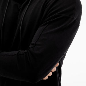 Alta calidad 100% algodón personalizado pulóver con capucha y pantalones de chándal Joggers trajes 2 piezas chándal deportivo para hombres conjunto con capucha - Product Image 6