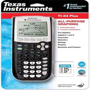 Calculadora Gráfica TI-84 Plus Original de Texas Instruments en Oferta, con Memoria Flash, Alimentada por Batería, para Uso Escolar - Product Image 3