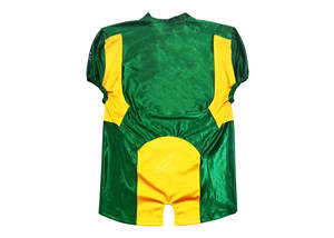 Camiseta de fútbol americano de calidad superior por sublimación, tela de Spandex 100%, apliques bordados de clase alta, Material cómodo de trabajo - Product Image 3