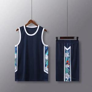 Jersey cosido de secado rápido de calidad superior Ropa de baloncesto Uniforme de baloncesto universitario Juego de camisetas OEM - Product Image 3