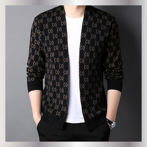 Hiver Nouveau Mens Knitted O-Neck Pullover Loose Fit Long Sleeve Casual Sweater Anti-Shrink Anti-Wrinkle Breathable 100% Polyester - Product Image 6