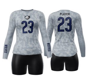 Ensemble d'uniformes de volley-ball personnalisés pour hommes et femmes maillot d'équipe et short respirant tissu à séchage rapide vêtements de sport OEM ODM - Product Image 1