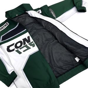 ชุดแจ็คเก็ตและกางเกงลำลองแฟชั่น ดีไซน์ปักโลโก้ สไตล์เรโทร ชุดกีฬา ฟิตเนส วิ่งจ๊อกกิ้ง - Product Image 4