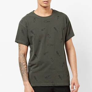 Camiseta de verano de punto de algodón 100% de alta calidad para hombre, superventas, colores personalizados, manga corta, ajuste Regular, logotipo personalizado - Product Image 1