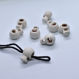 Cordon de serrage écologique en plastique recyclé Mapka Reborn, élastique, pour bagages, avec bouton de réglage en forme de boule ronde - Product Image 2