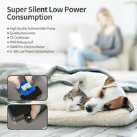 Fontaine à eau pour chat USB 2L OEM YPA-101 Pro automatique, écologique, en PP, carrée, ultra-silencieuse, multicolore, fournitures pour petits animaux