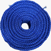Cordon de pêche torsadé en PE à 3 brins de haute qualité 8 mm, modèle Master HDPE, marque MULTIROPES, fournitures marines, emballage, protection UV, ISO