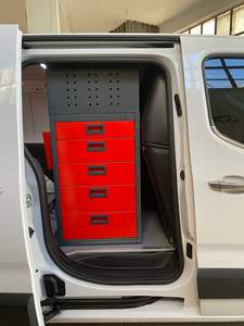 Étagères Modulaires Métalliques Personnalisables de Haute Qualité pour Fourgonnettes, Prise en Charge OEM, Rangement de Véhicules, Armoires à Outils à 5 Tiroirs, Démontables - Product Image 2