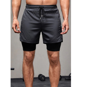 2025 venta al por mayor verano moda calle hombres pantalones cortos Vintage Color sólido al aire libre tarifas baratas hombres pantalones cortos Casuales - Product Image 6