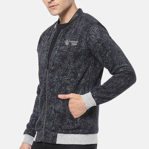 Blouson aviateur d'hiver personnalisé pour hommes avec logo à l'avant dernière conception à la mode vêtements de gros - Product Image 2