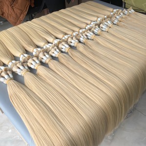 ผมต่อของมนุษย์ผมแท้แบบไม่ผ่านการแปรรูปทำอยู่ใน100% ผมต่อ - Product Image 4