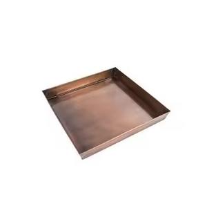 Plateau de service artisanal martelé et poli à la main en cuivre pur 100% - Product Image 6