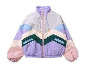 Chaqueta Cortavientos Personalizada OEM, Estilo Retro Vintage, con Cremallera Completa y Bloques de Color, para Hombre, HECHA POR BS 2026 - Product Image 1