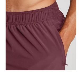 Shorts de sport décontractés pour hommes, logo personnalisé, shorts d'entraînement athlétiques, respirants, séchage rapide, salle de sport, course à pied, fitness - Product Image 2