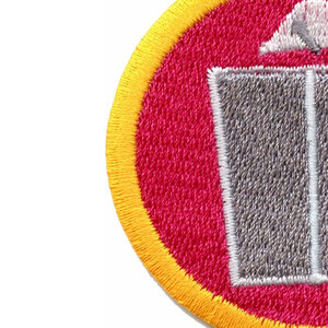 2025 OEM vente chaude Machine broderie Badges haute qualité toile tissu durable écologique coeur robuste brodé - Product Image 2