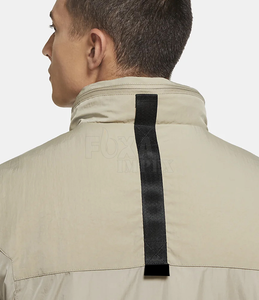 2024 hommes longue imperméable fermeture éclair veste de pluie personnalisé imprimé extérieur coupe-vent randonnée soie vêtements de pluie broderie nouvel hiver - Product Image 4