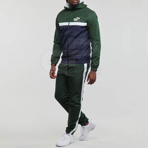 ชุดวอร์มแฟชั่นเข้ารูปสำหรับผู้ชายชุดฝึกมีซิปใส่สบาย - Product Image 5