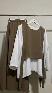 Conjuntos Minimalistas y Modestos de Invierno para Mujer en Telas Suaves y Cálidas, Perfectos para las Tendencias de Moda Indias y Pakistaníes - Product Image 2