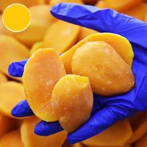 Rodajas de mango congelado empaquetadas de primera calidad, rodajas de mango congelado a granel para batidos, jugos, postres y productos alimenticios congelados - Product Image 6