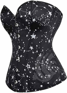 New wholesale Sexy Lace up <b>Women</b> Clothes <b>Black</b> Waist <b>Trainer</b> Overbust Corset Tops Shapers Corsets and Bustiers for Ladies - Product Image 5