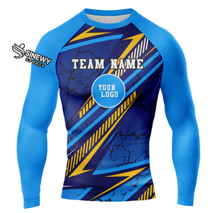 Costume de super-héros à manches longues avec impression 3D de logo personnalisé pour hommes - Product Image 6