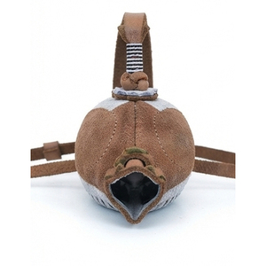 Custom Soft Leather Falconry Hood Portable <b>Foldable</b> Outdoor Hunting Equipment One Size All Seasons - Product Image 2