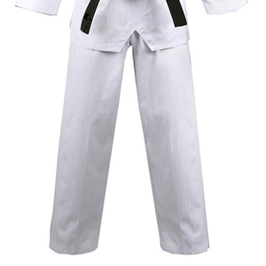Venta al por mayor de uniformes de Taekwondo hechos a medida para hombres, de alta calidad uniforme de Taekwondo, uniformes de Taekwondo personalizados OEM para artes marciales - Product Image 6