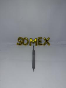 Pinzas para extensiones de pestañas-Suministro de pestañas de acero japonés plateado - Product Image 3