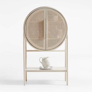 Gabinete de barra de ratán de alta calidad Gabinete de mimbre natural bohemio Muebles para el hogar Dormitorio hecho en Vietnam - Product Image 6