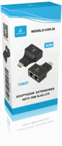 Nuevo Extensor HDMI de 30m para LED, Adaptador RJ45 UTP - Product Image 3