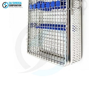 Cesta Oftálmica Micro con Tapa, Insertos de Acero Inoxidable, Tiras de Alta Calidad, Almacenamiento Médico Reutilizable y Duradero para Oftalmología - Product Image 6