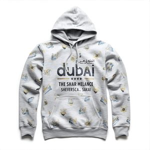 Sudadera con Capucha Estilo Dubái para Invierno, Unisex, de Poliéster/Nylon, con Forro Polar, Bordado con Logotipo Personalizado, Opciones OEM/ODM - Product Image 1